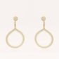 FLORENCE GOLD-PLATED EARRINGS