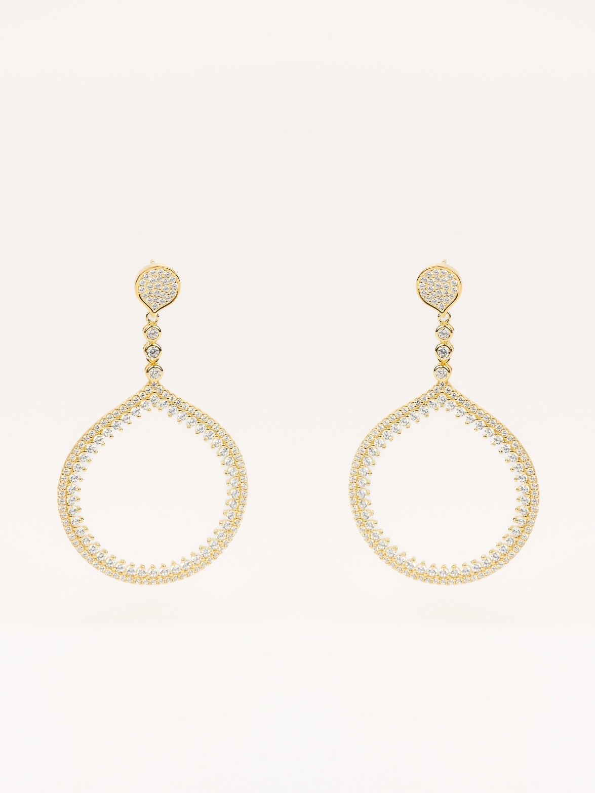 FLORENCE GOLD-PLATED EARRINGS