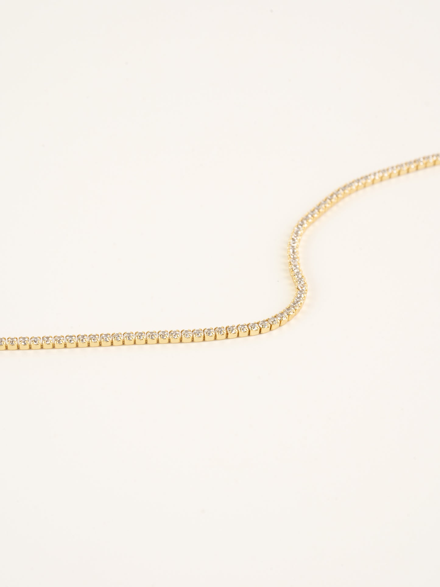 ATHENIAN RIVIERA GOLD-PLATED NECKLACE